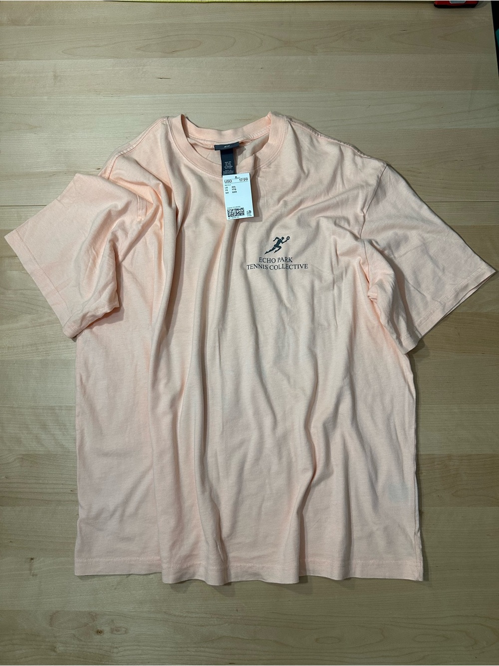 HM Loose Fit Crewneck Graphic T-Shirt Mens XXL